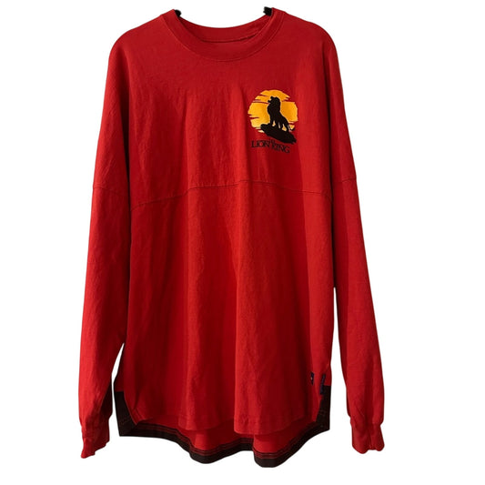 Disneyland the Lion King themed spirit jersey size large