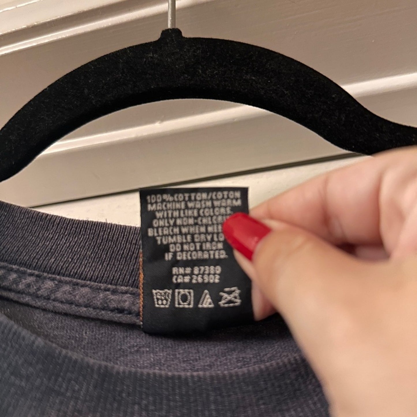 Burton snowboards navy bleach distressed tie dye long sleeve tee size medium