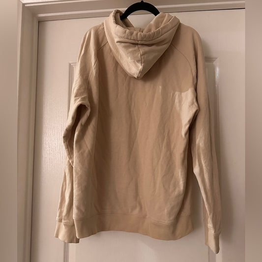 🍷Eco Fashion Corp near future beige hoodie size medium