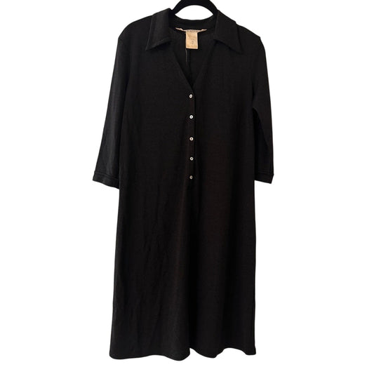 Max Studio Elegant Dark Grey Dress Size Medium