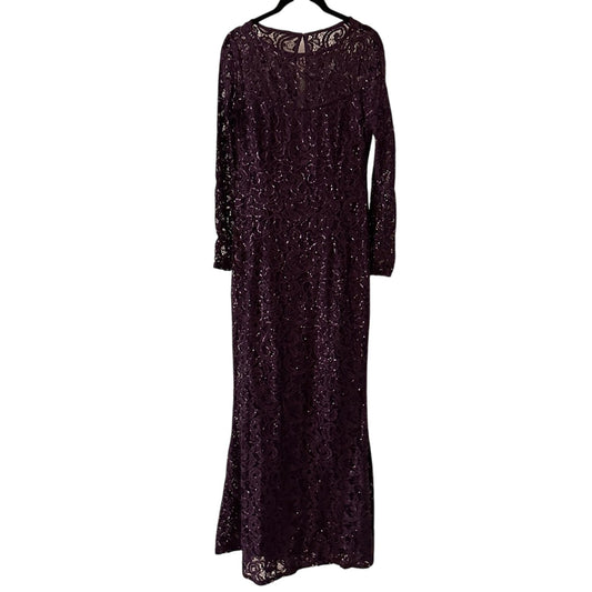 Marina purple lace and sequin size 10