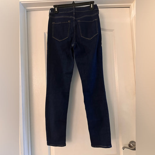 Old navy high rise straight jeans size 2