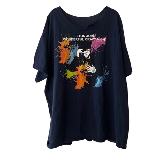 Elton John 2017 tour tee size XXL