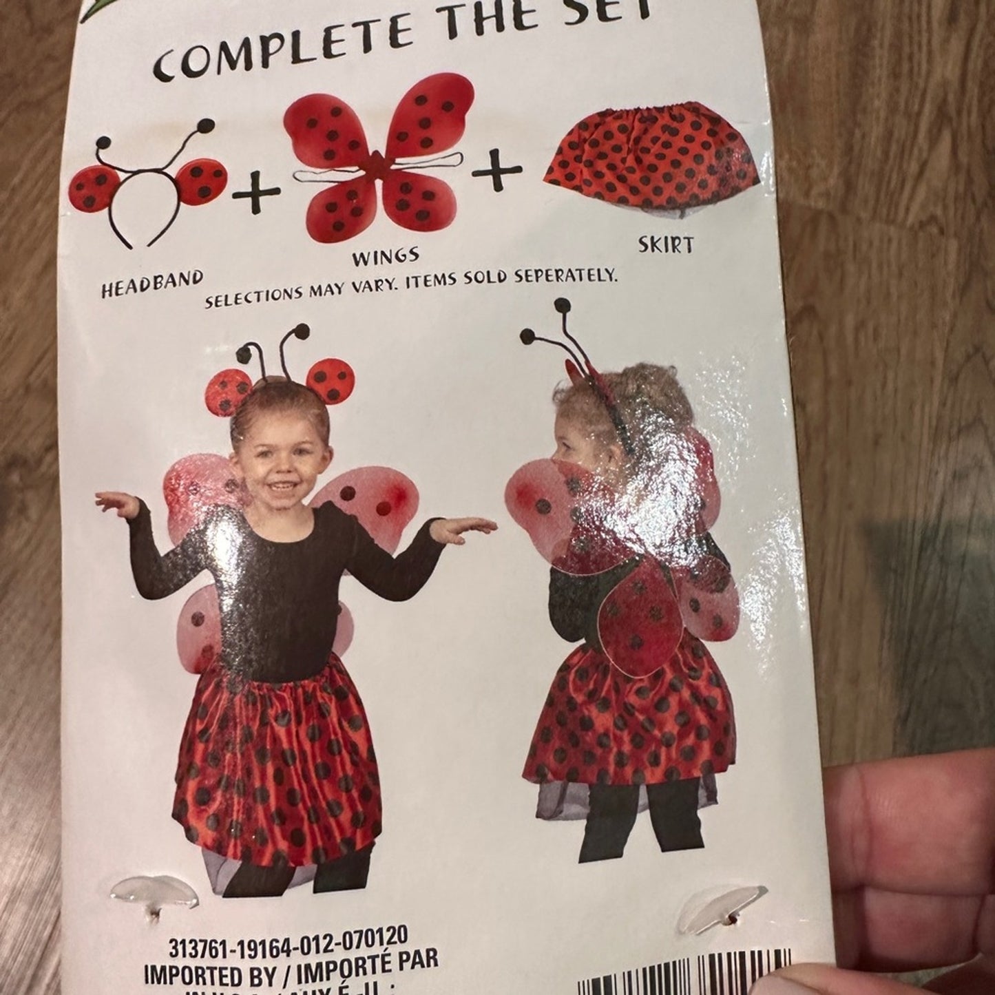 NWT girls ladybug skirt for ages 3+
