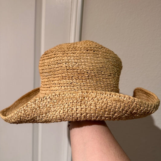 Vintage Callahan Summer Straw Hat One Size