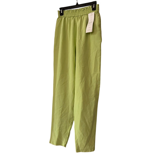 NWT vintage deadstock Dianne Gilman lime green pants size small