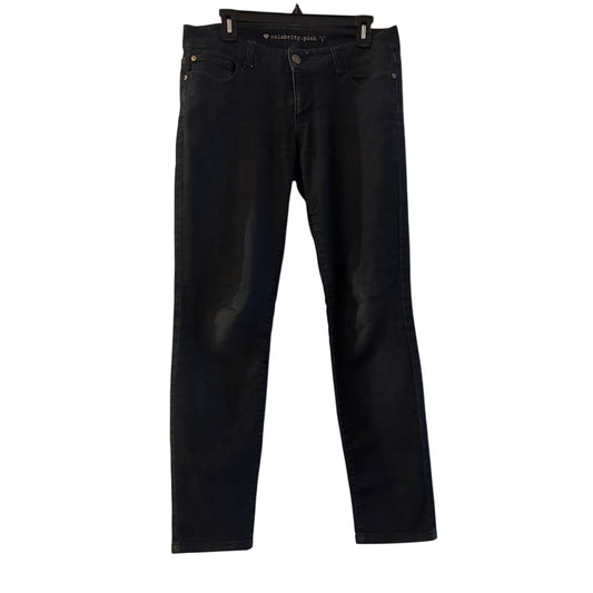 Celebrity Pink black straight tapered jeans size 9