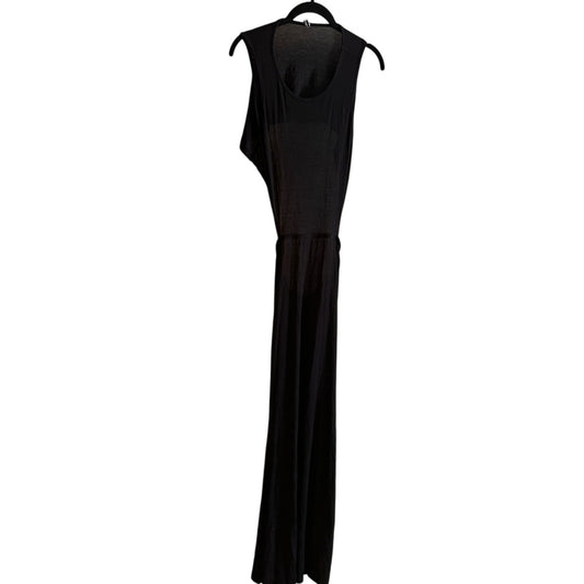 Vijo Couture black open back maxi dress size small