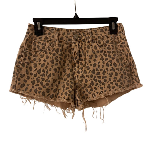 Pacsun high rise festival shorts animal print size 24