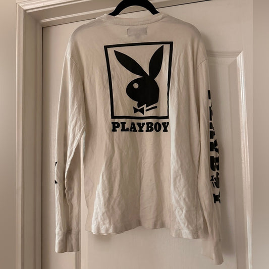 Playboy by Pacsun long sleeve graphic tee size small