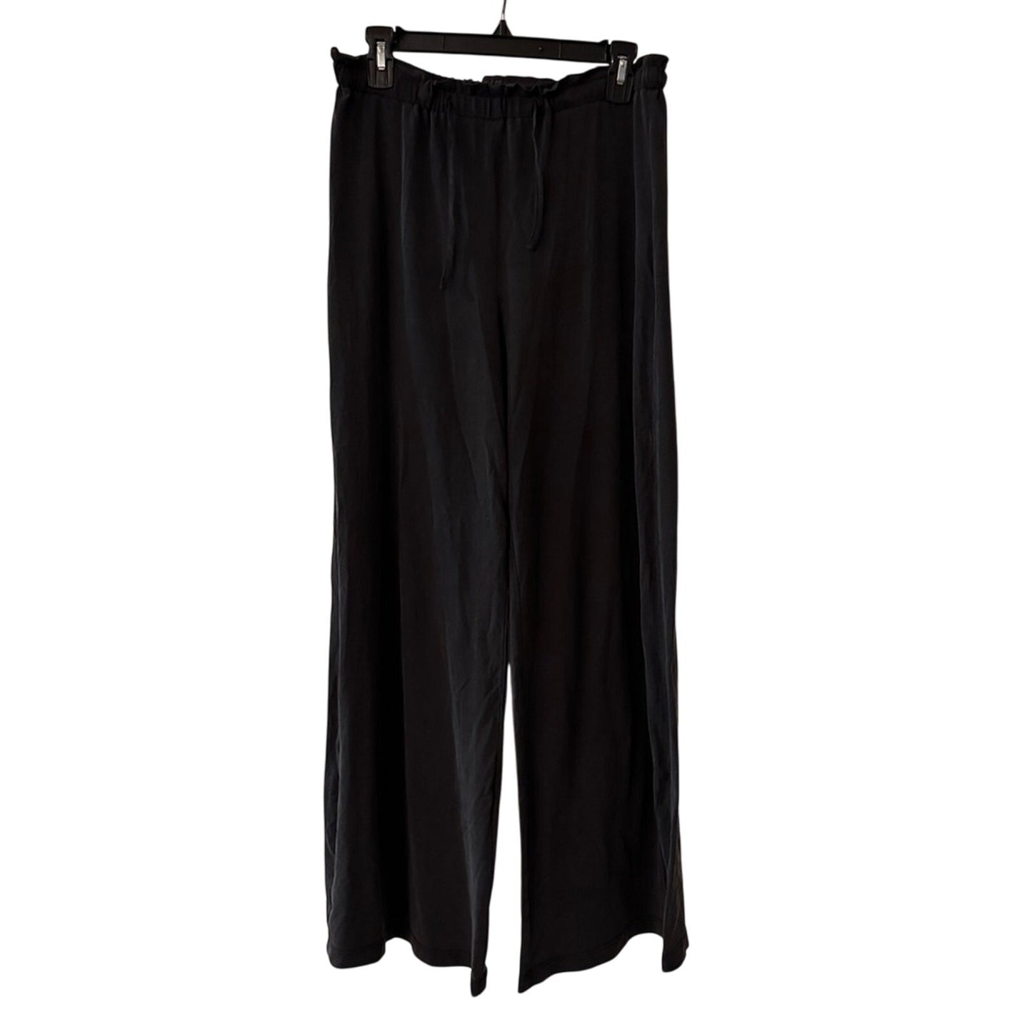 Zara dark grey tie waist trouser pants size medium