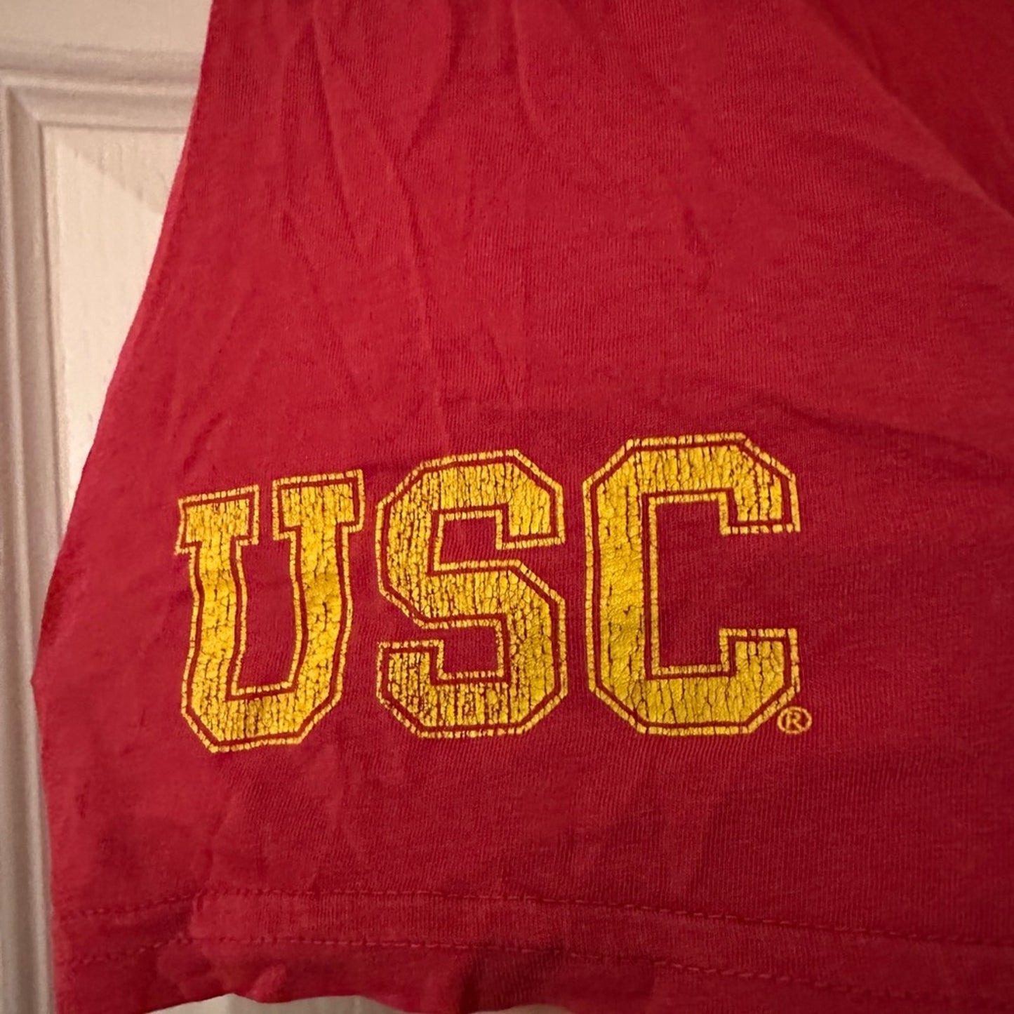USC Trojans graphic tee size large