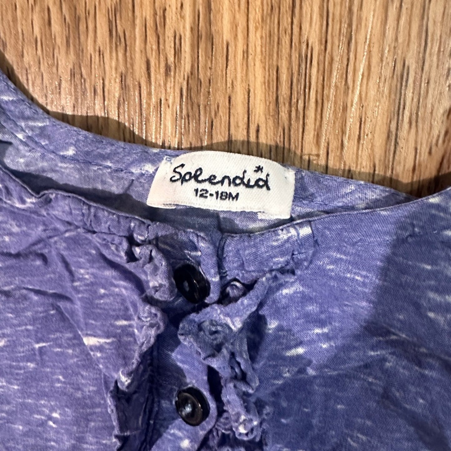 Splendid 12-18 mo purple indigo dress