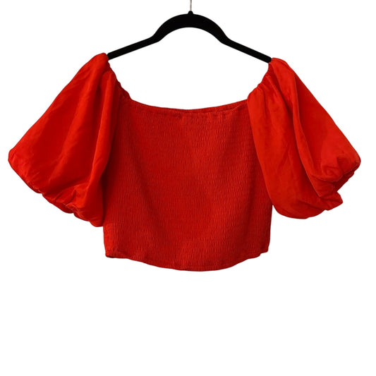 And Now This Red Women's Blouse size medium