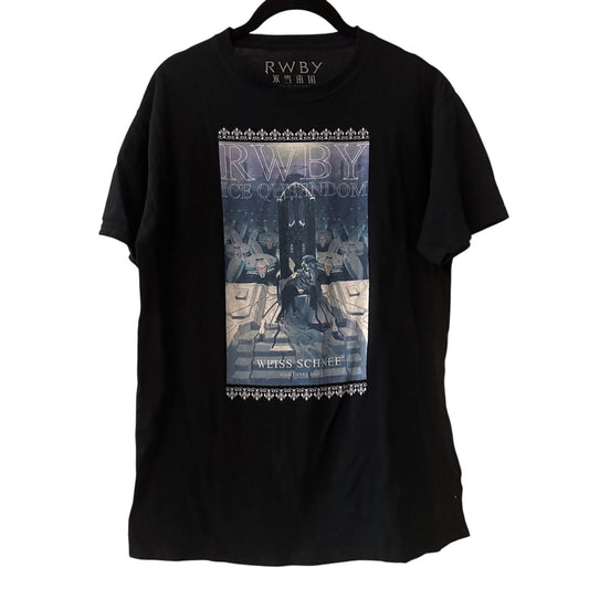 Unisex RWBY Ice Queendom graphic tee shirt size medium