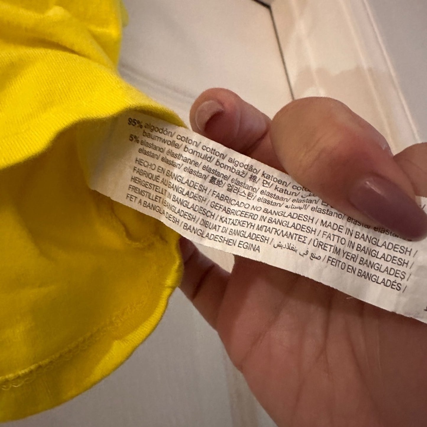 Zara yellow muscle tank size small