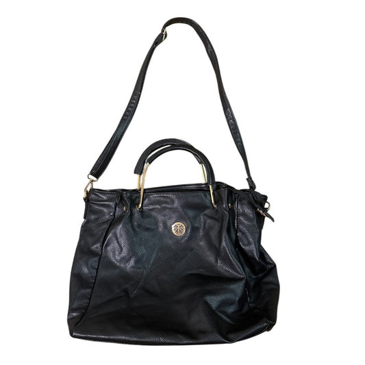 Faux leather handbag