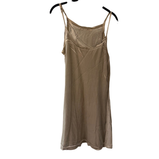 Graham & Spencer beige and gray 100% cotton tank top size medium