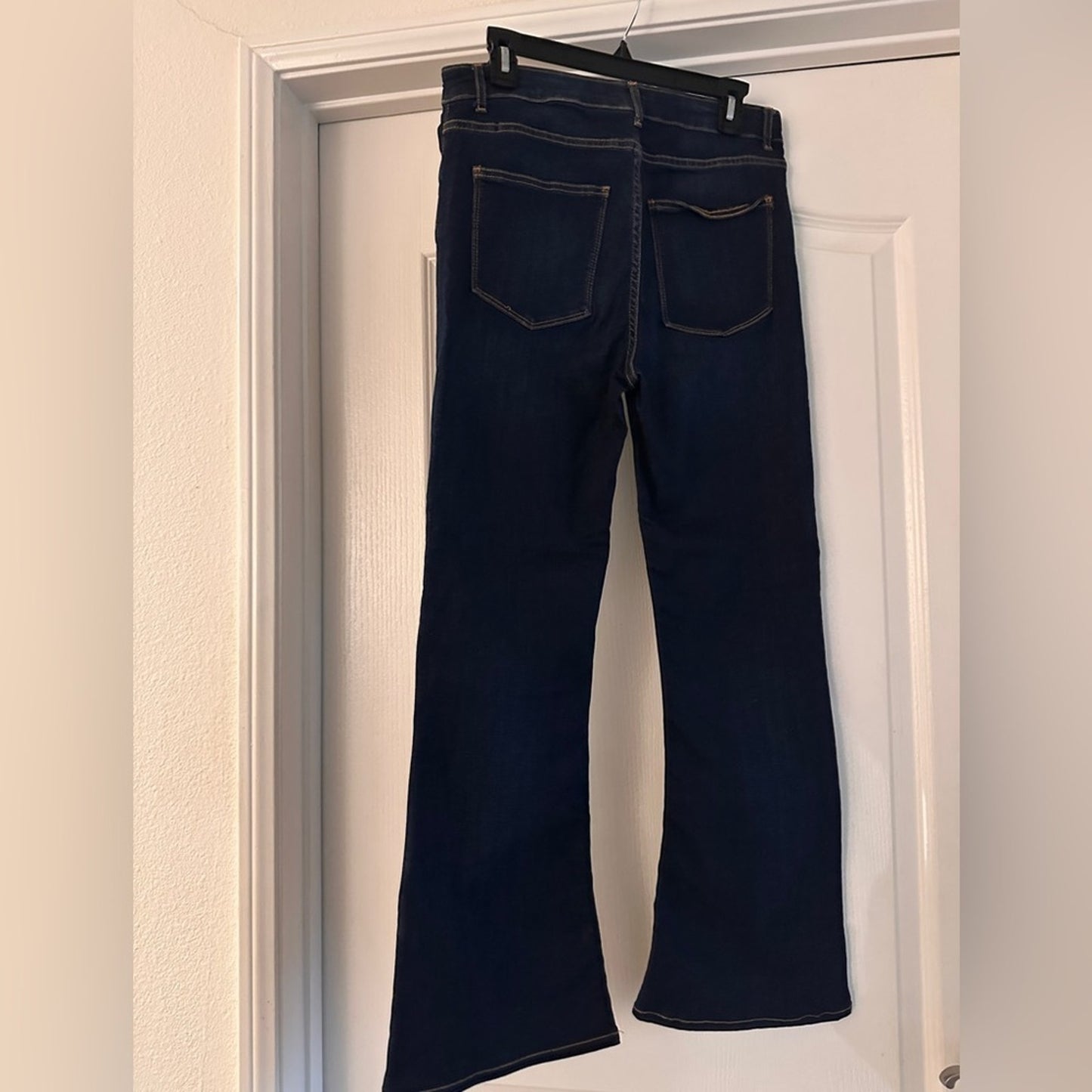 Zara dark wash boot cut jeans size 8