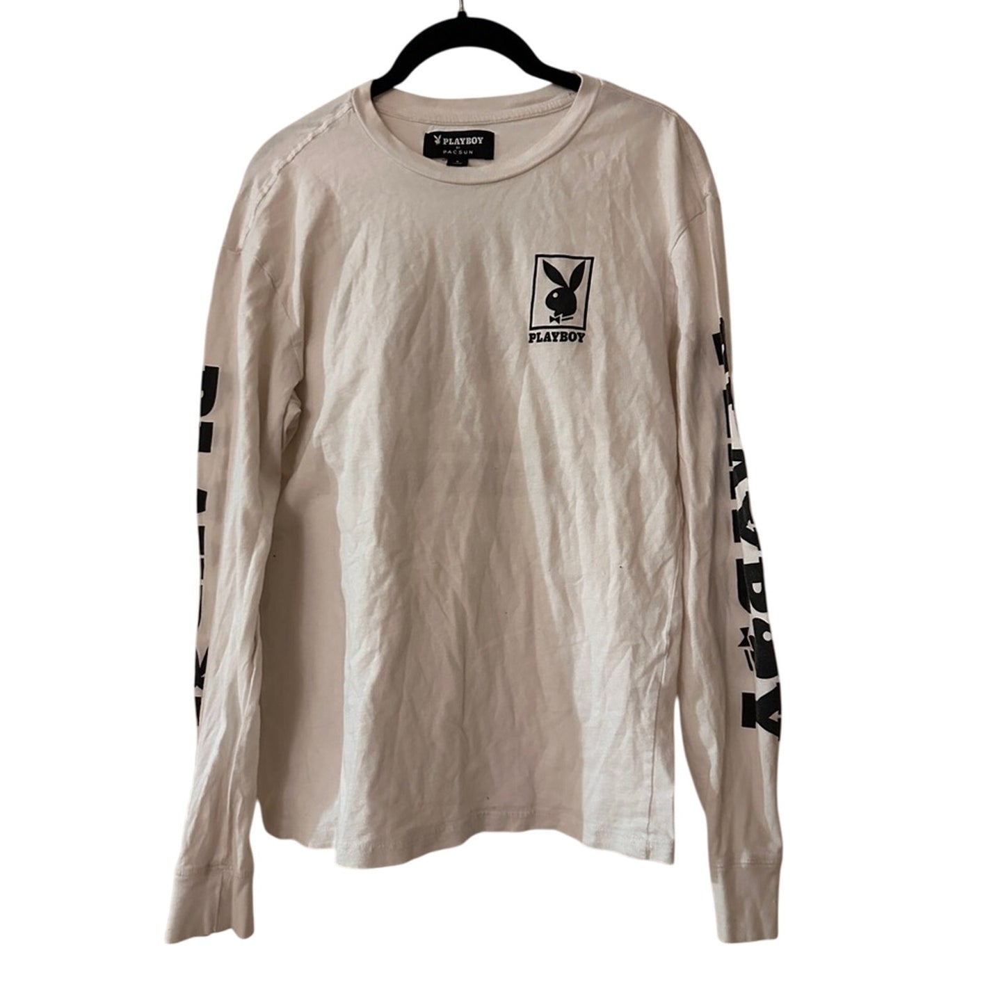 Playboy by Pacsun long sleeve graphic tee size small