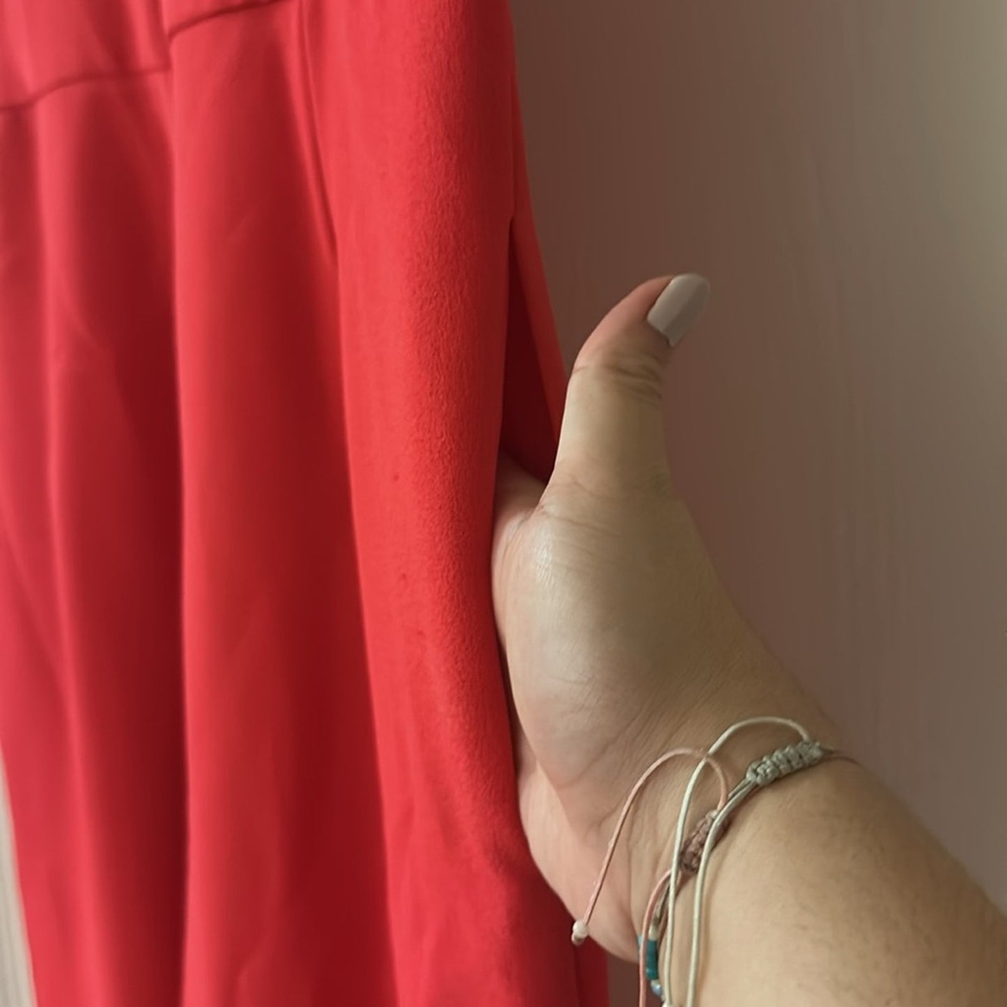 🍷 NWT Julia Jordan red twist front halter jumpsuit size 10