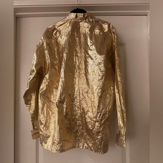 Unisex gold costume shirt