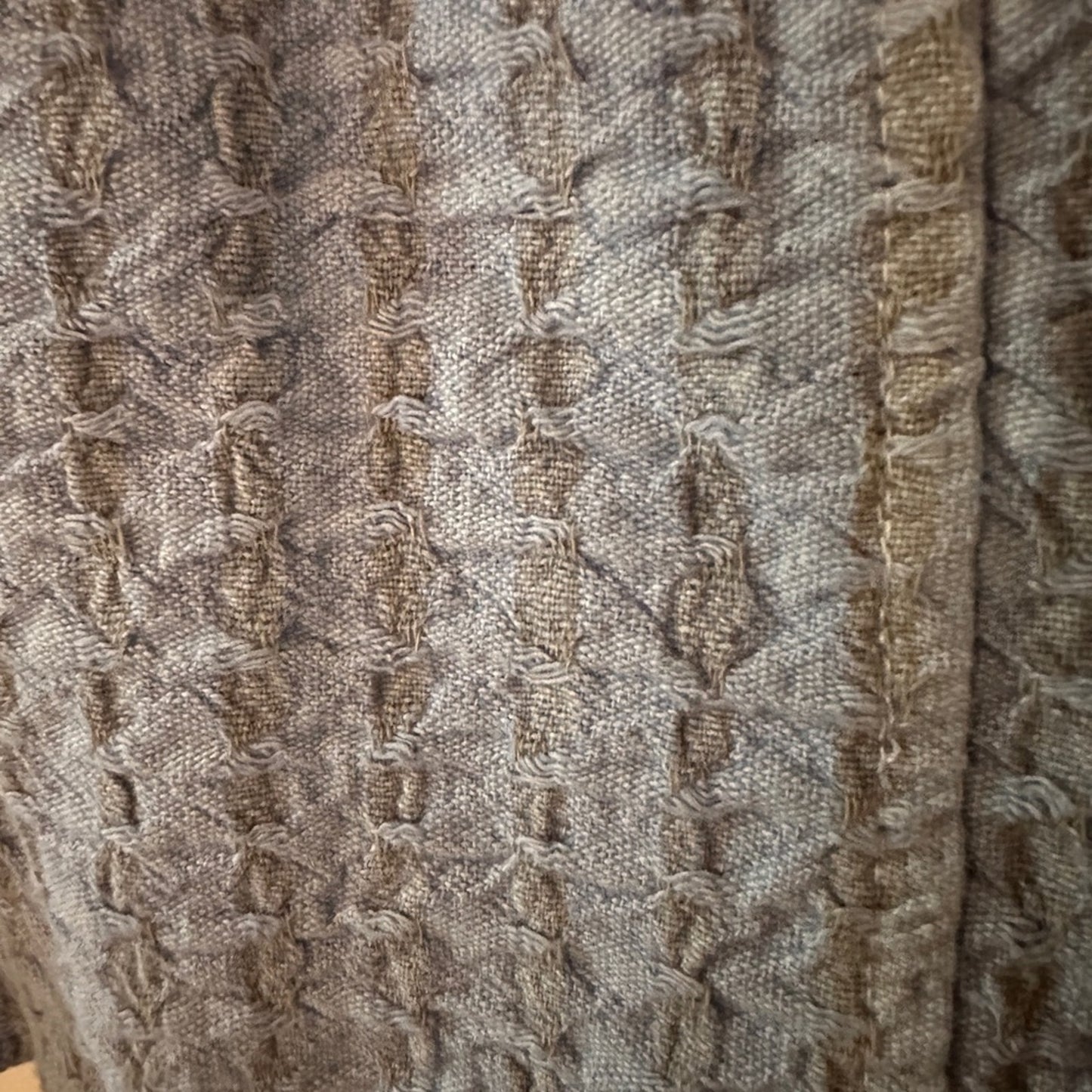 Focus Vintage cotton woven eclectic blazer size small