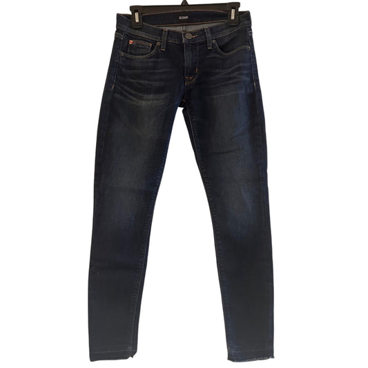 Hudson jeans the Krista supper skinny ankle with raw hem size 26