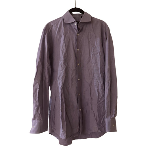 Hugo Boss purple button down shirts neck size 15.5in