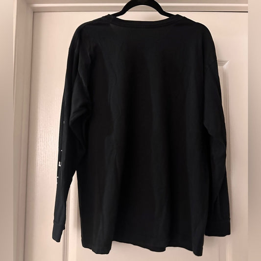 O’Neill black graphic long sleeve tee size medium