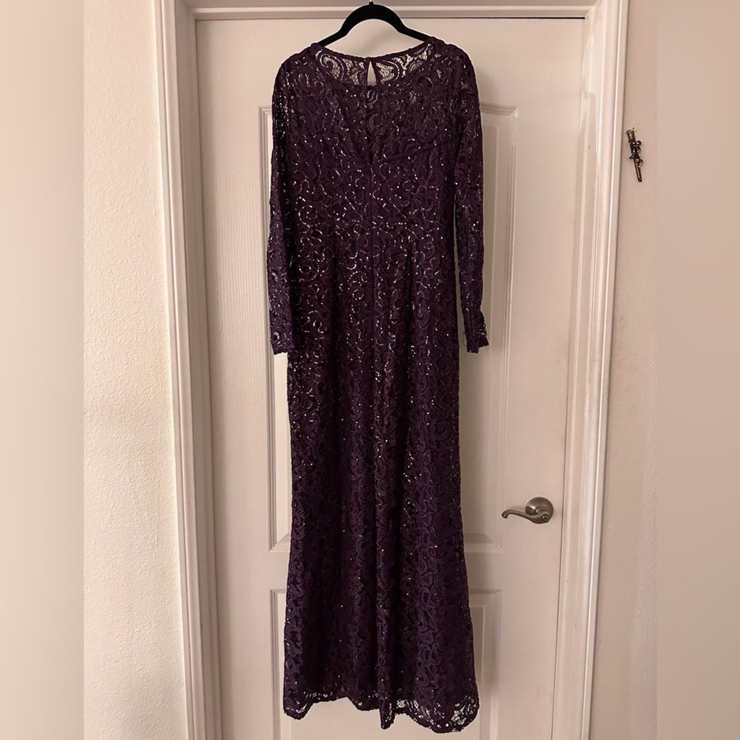 Marina purple lace and sequin size 10