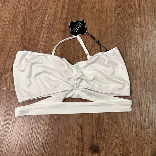 NWT Zaful white bandeau crop top size medium