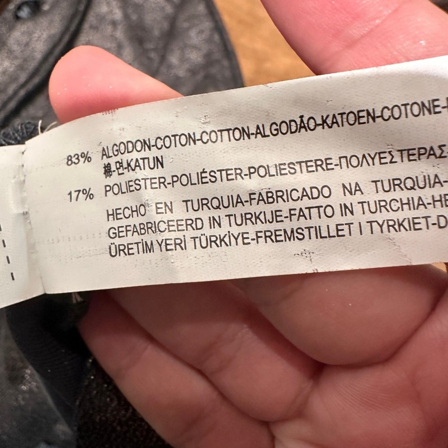 Zara TRF grey silver metallic pencil skirt size small