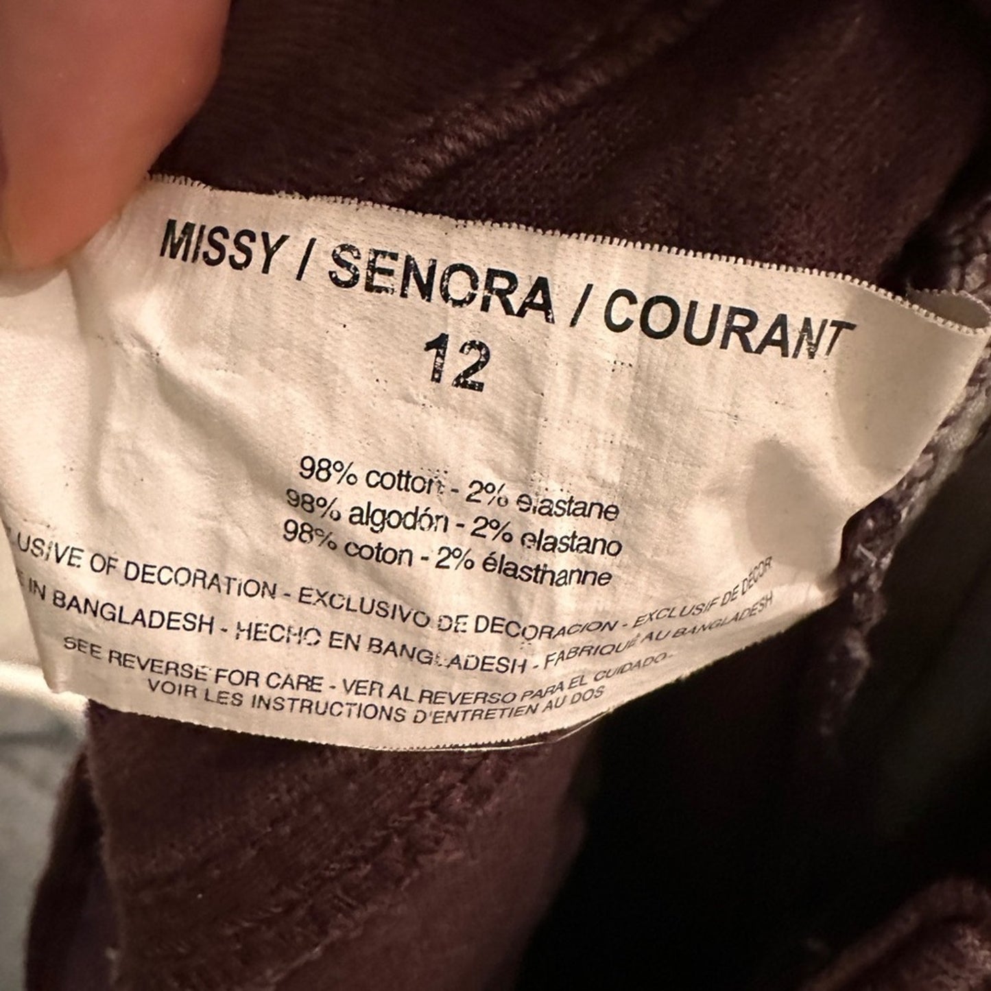 Gloria Vanderbilt the Amanda straight leg jeans size 12