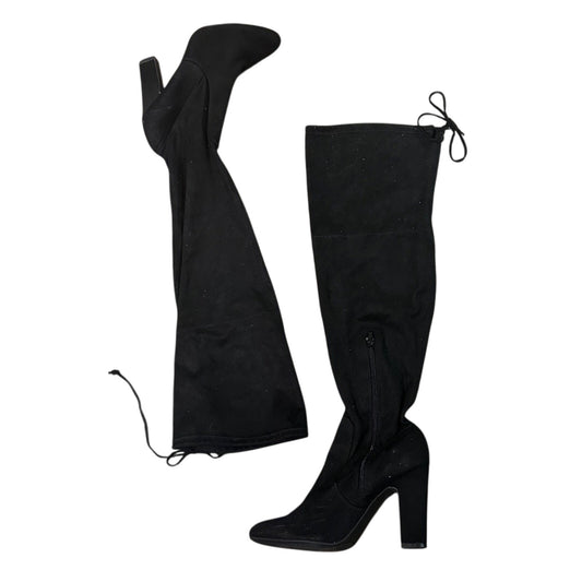 Unisa black over the knee suede boots size 9.5