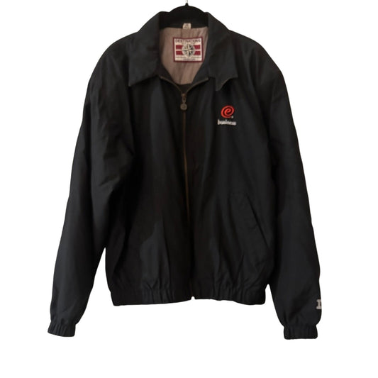 Destinations black nylon jacket size small