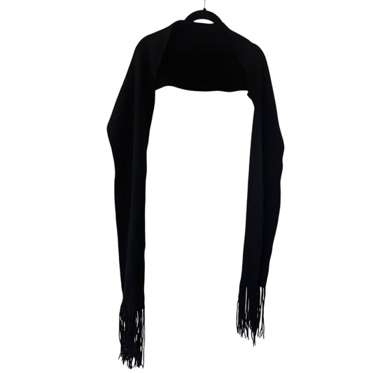 J.Crew ribbed knit back wool blend scarf one size