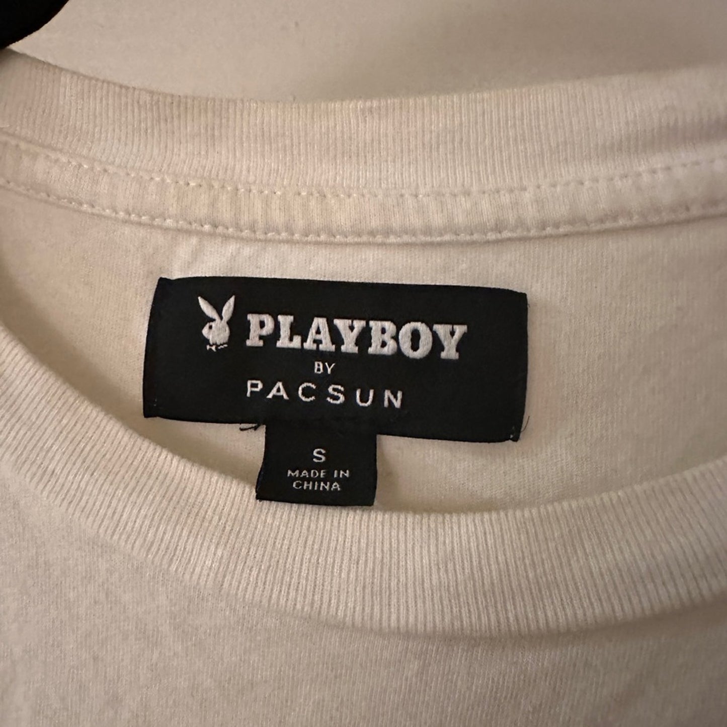 Playboy by Pacsun long sleeve graphic tee size small