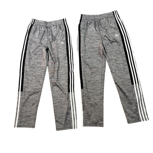 Set of 2 adidas grey fleece lined sweatpants size XL