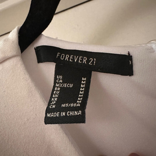 Forever 21 white Bodycon dress size medium