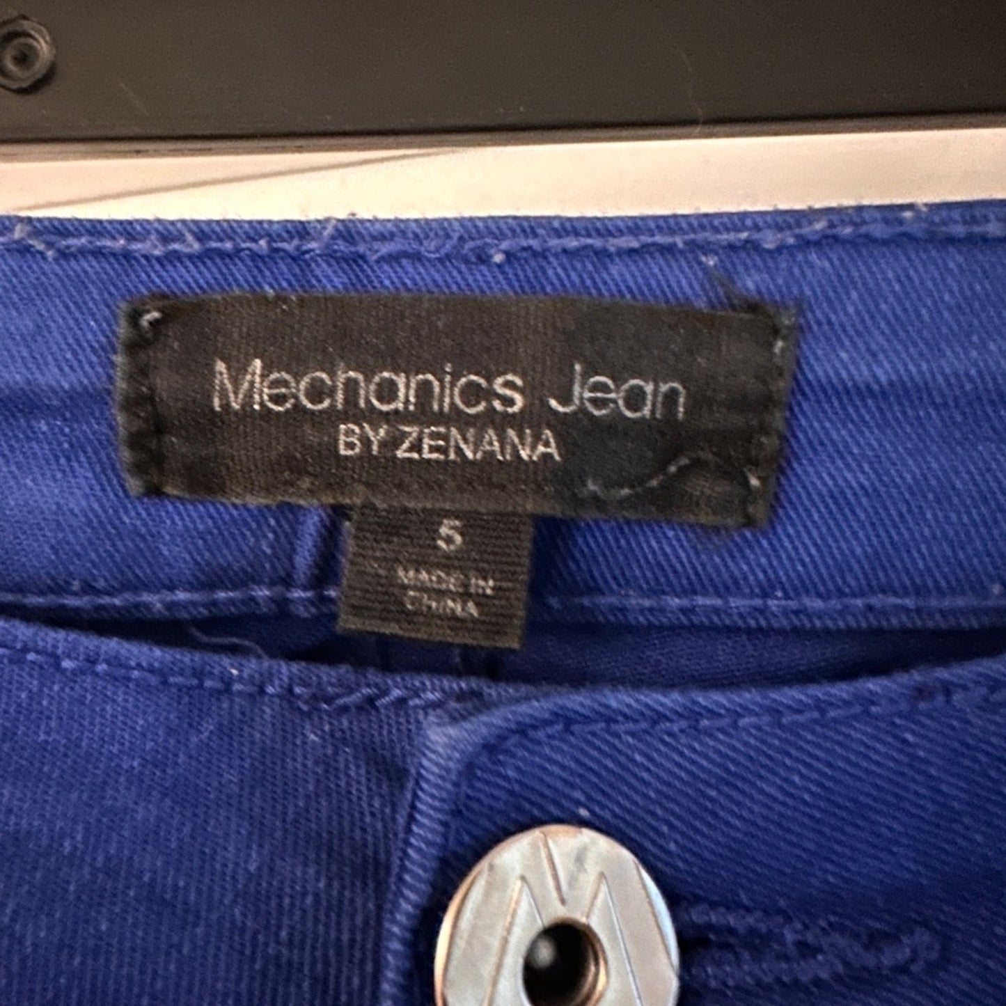 Mechanics Jean by Zenana blue skinny jeans size 5