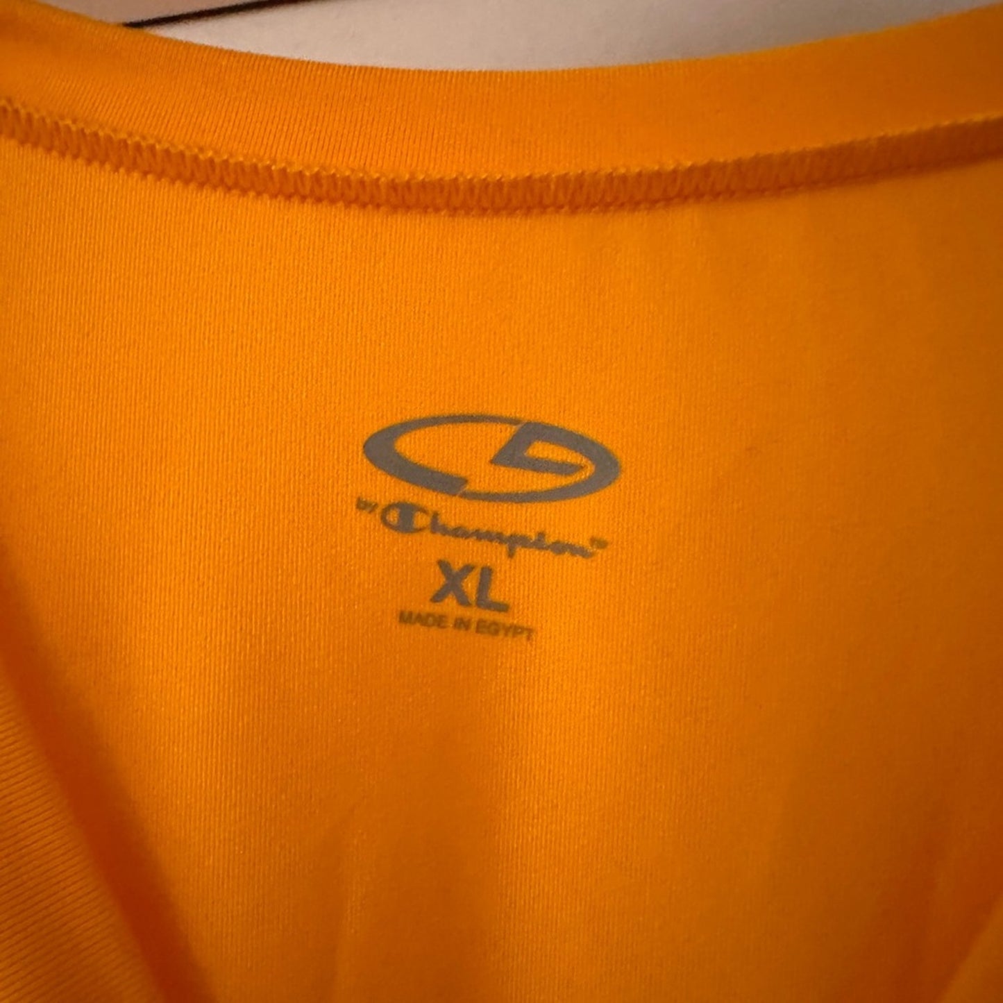 Champion yellow rash guard size XL