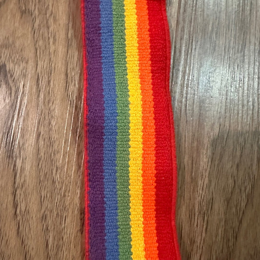 Rainbow suspenders one size