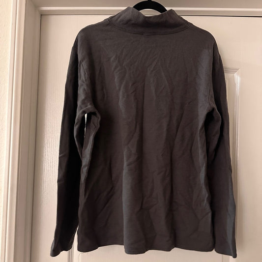 🍷CP Shades vintage grey wool blend long sleeve turtleneck sweater size large