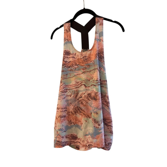 Champion marble print racer back tank size XL