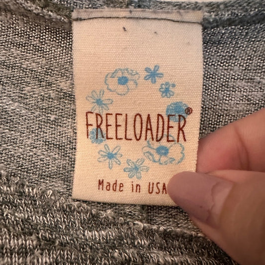 Freeloader grey oversized tunic size S/M