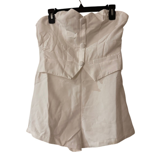 🐈‍⬛NWT Forever 21 for SHEIN button front tube romper size medium