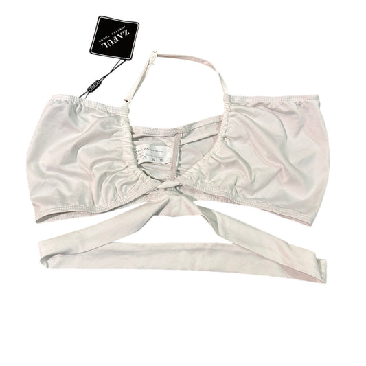 NWT Zaful white bandeau crop top size medium