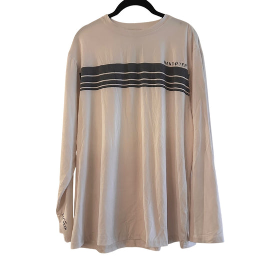 Hang ten UV protection long sleeve tee shirt size large