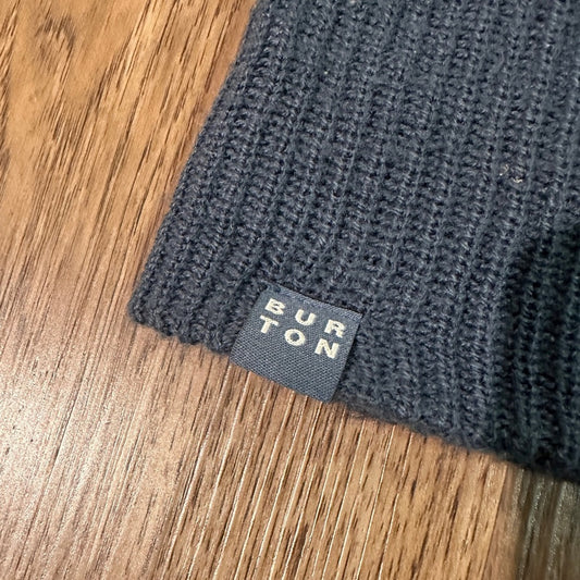Blue Burton ribbed knit beanie